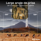 caméra de chasse avec large angle de prise