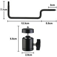 Supporto per albero rotante per telecamera da caccia